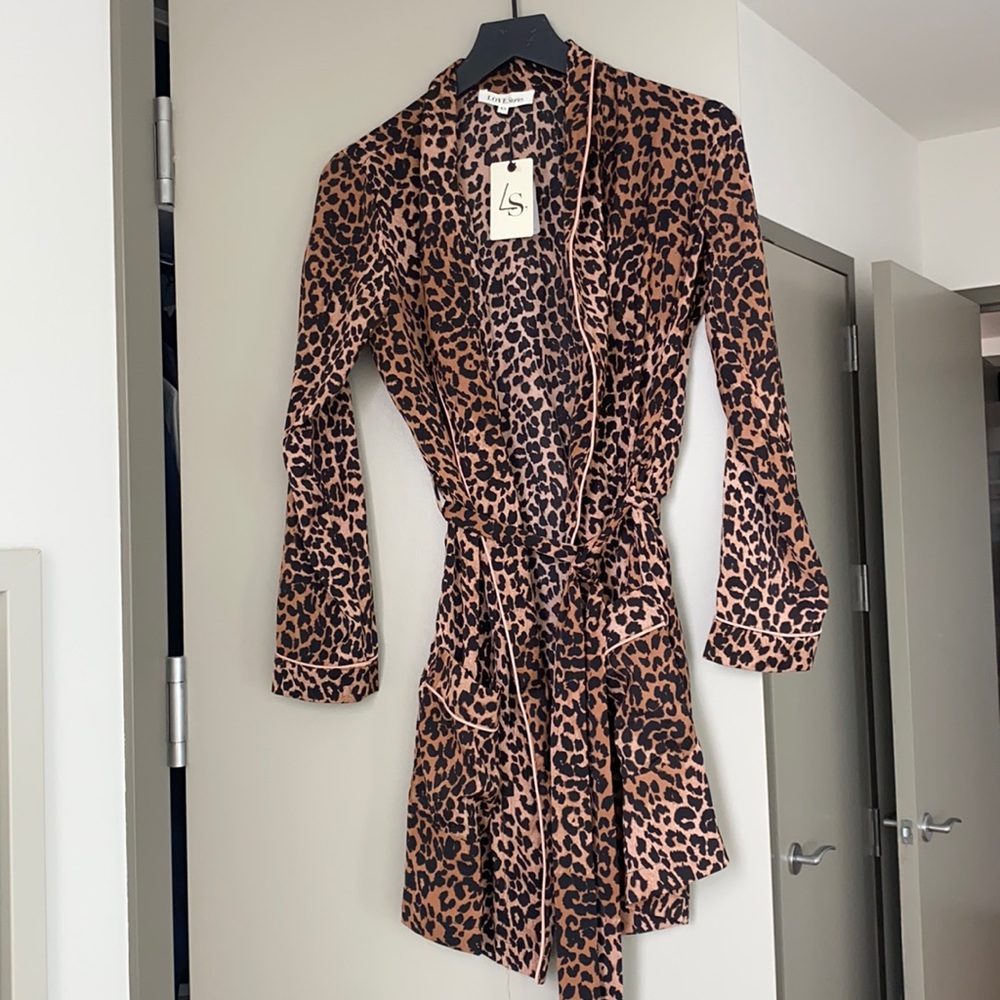Leopard Robe